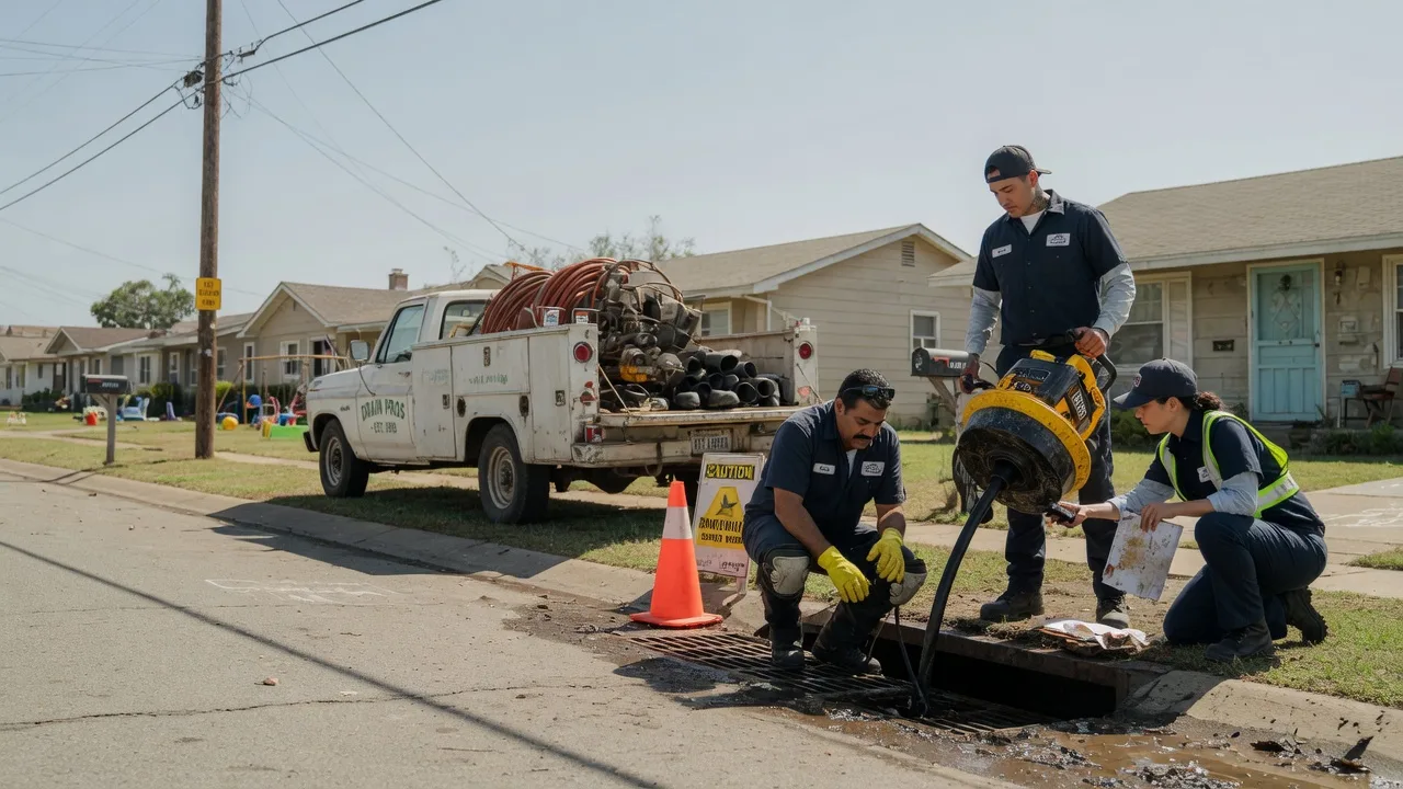 Drain Cleaning in Doucette, TX near me